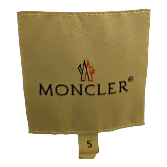 SOLD!! MONCLER Girl's Black Puffer Jacket - Size 5 - Picture 7 of 12